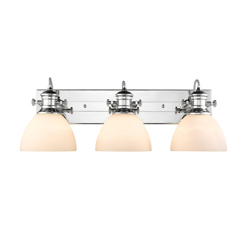Hines Three Light Bath Vanity in Chrome (62|3118BA3CHOP)