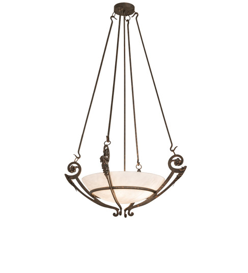 Ceres Four Light Pendant in Gilded Tobacco (57|284316)