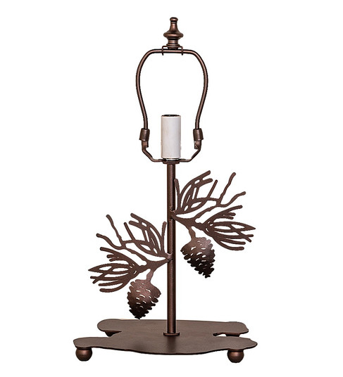 Whispering Pines One Light Table Base in Mahogany Bronze (57|283692)