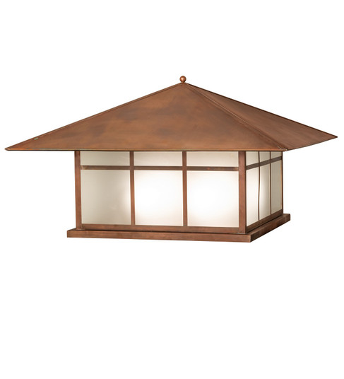 Seneca Four Light Pier Mount in Vintage Copper (57|282353)