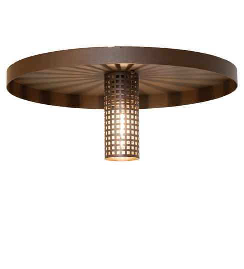 Alva Cap One Light Flushmount in Tyler Bronze (57|269299)