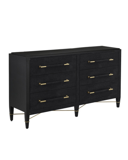 Verona Chest in Black/Natural/Champagne/Silver (142|30000332)
