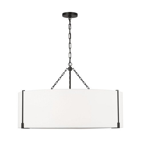 Bergen Four Light Pendant in Aged Iron (454|TFC1114AI)