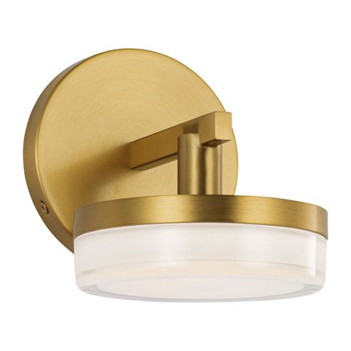 Khan LED Wall Sconce in Burnished Brass (454|SLV1011BBS)