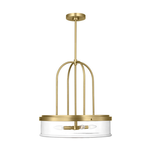 Anders Four Light Pendant in Satin Brass (454|GLP1064SB)