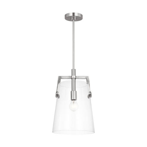Crofton One Light Pendant in Brushed Nickel (454|DJP1271BS)