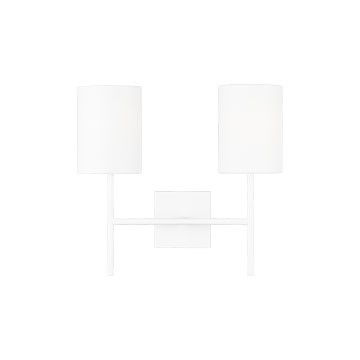 Key Two Light Wall Sconce in Matte White (454|BW1012MWT)