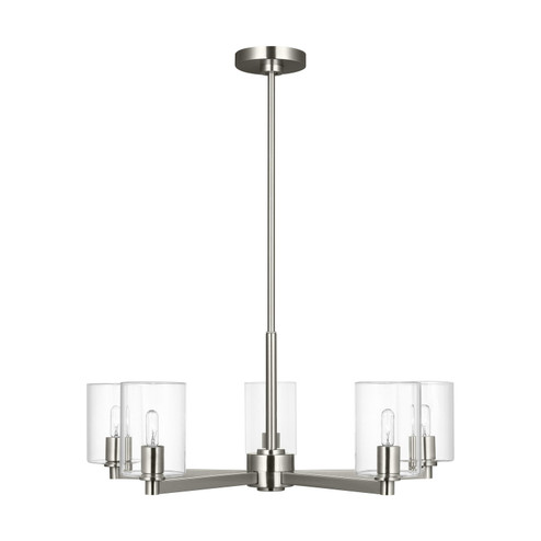 Fullton Five Light Chandelier in Brushed Nickel (454|3164205C962)