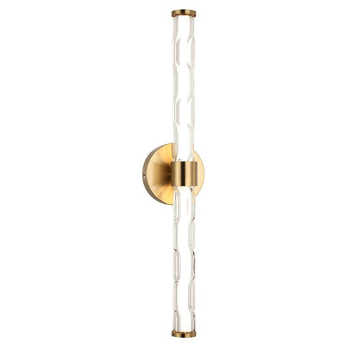 RIPLEY LED Wall Sconce in Aged Gold Brass (423|W31802AG)