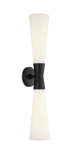 Jameson Two Light Wall Sconce in Matte Black (423|S18122MB)