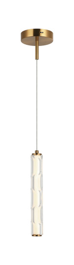 Ripley LED Pendant in Aged Gold Brass (423|C31801AG)