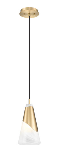 Aimie One Light Pendant in Modern Gold (224|828P6MGLD)