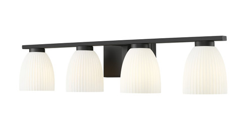 Naya Four Light Vanity in Matte Black (224|75184VMB)