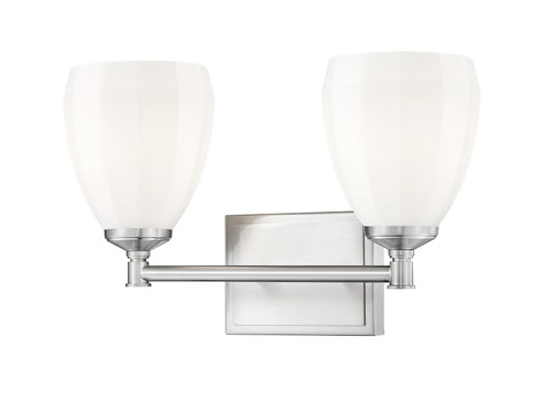 Oren Two Light Vanity in Brushed Nickel (224|70042VBN)