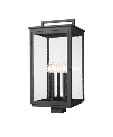 Hartwell Five Light Outdoor Post Mount in Sand Black (224|5019PHXLSBK)