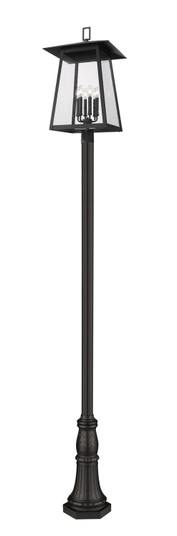 Rainer Six Light Outdoor Post Mount in Black (224|5015PHXXLR518PBK)