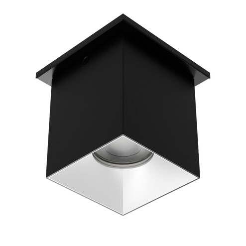 Zoron LED Flush Mount in Black/Haze (34|C4STNCSBKHZ)