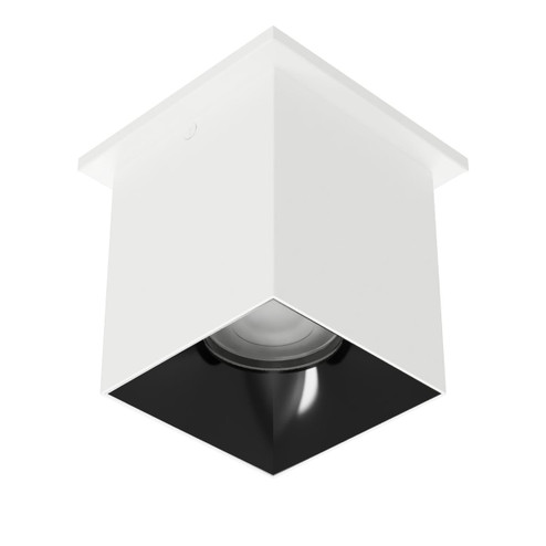 Zoron LED Flush Mount in White/Black (34|C4STFCSWTBK)