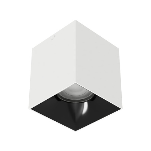 Zoron LED Flush Mount in White/Black (34|C4SLNCSWTBK)
