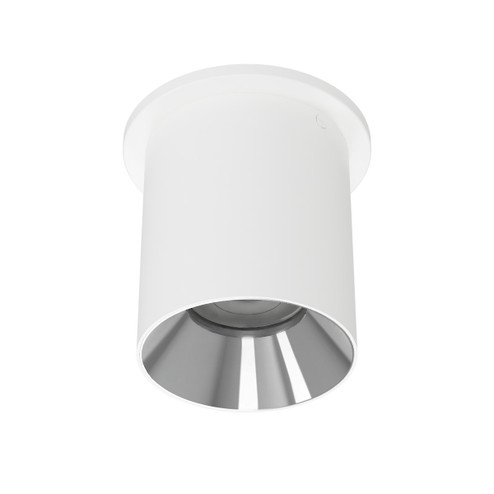 Zoron LED Flush Mount in White/Chrome (34|C4RTNCSWTCH)