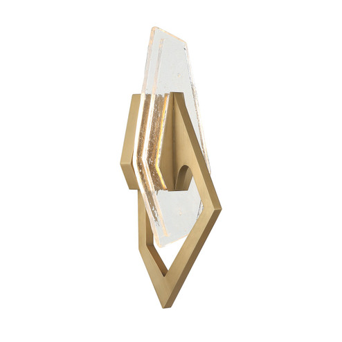 Down the Wrong Path LED Wall Sconce in Brass Kisser (137|530W01BK)