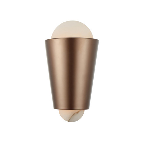 Rock On Two Light Wall Sconce in Brontourage/Matte Black (137|529W02BGMB)
