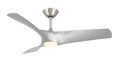 Zephyr 52'' Ceiling Fan in Brushed Nickel/Silver (441|FRW200652LBNSL)