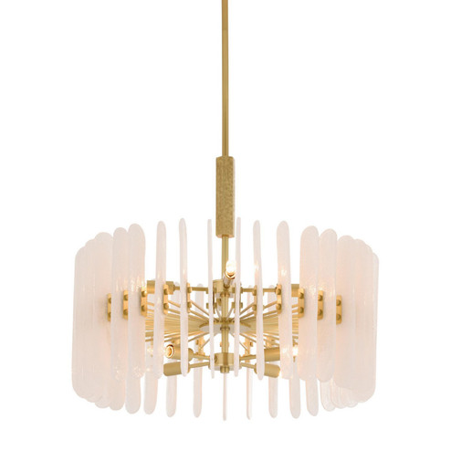 Klaus Eight Light Chandelier in Clear (314|DMC34)