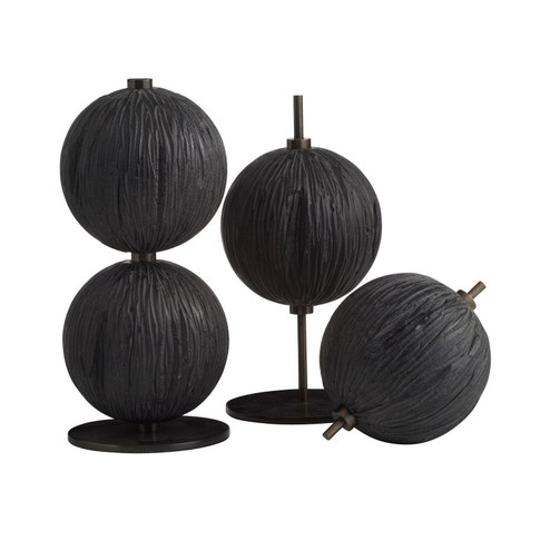 Kyros Sculptures, Set of 3 in Ebony (314|ASC33)