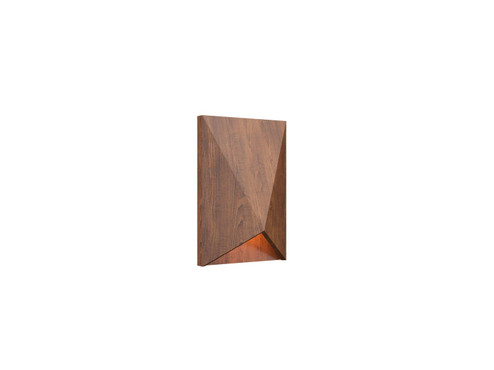 Facet One Light Wall Lamp in Imbuia (486|421906)