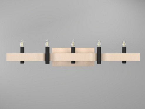 Flow Four Light Wall Lamp in Organic Cappuccino (486|421448)
