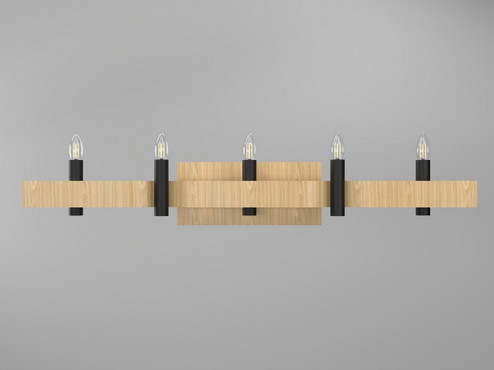 Flow Four Light Wall Lamp in Sand (486|421445)