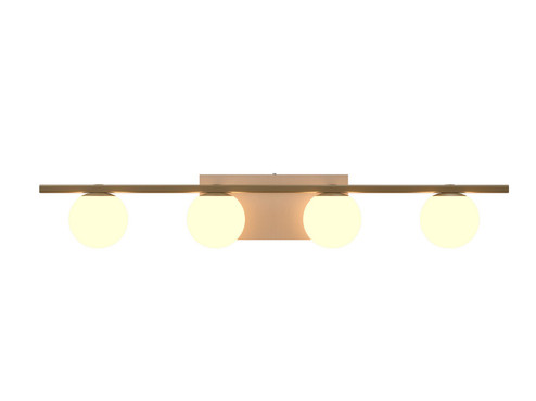 Sfera Four Light Wall Lamp in Organic Cappuccino (486|421148)