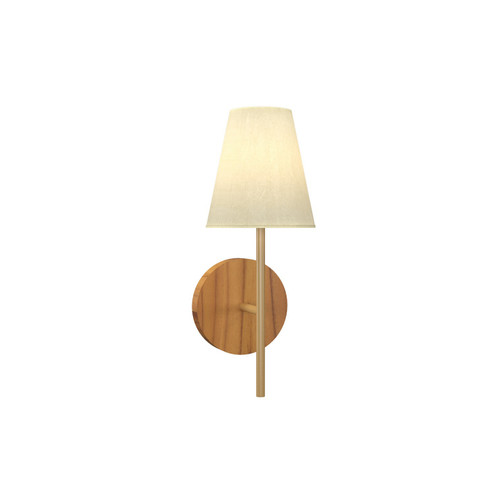 Conic One Light Wall Lamp in Teak (486|420912)