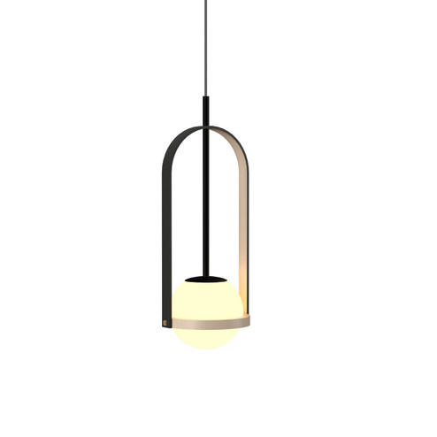 Strap One Light Pendant in Organic Cappuccino (486|154448)