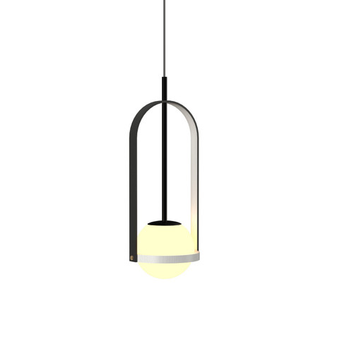 Strap One Light Pendant in Organic White (486|154447)