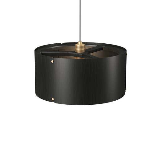 Element One Light Pendant in Charcoal (486|154044)