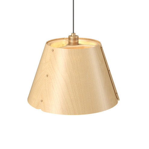 Element One Light Pendant in Maple (486|153634)