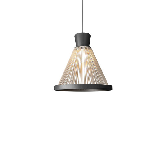 Corda One Light Pendant in Organic Grey (486|153050)