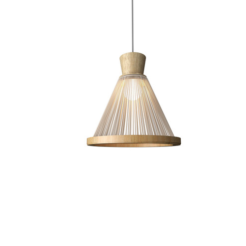 Corda One Light Pendant in Louro Freijo (486|153009)