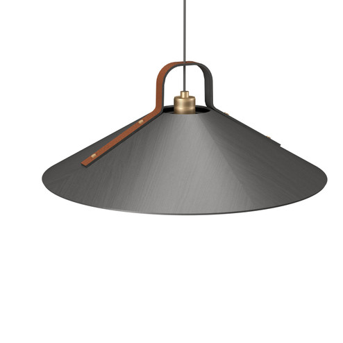 Strap One Light Pendant in Organic Grey (486|152950)