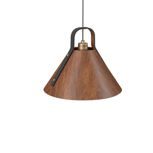 Strap One Light Pendant in Imbuia (486|152806)