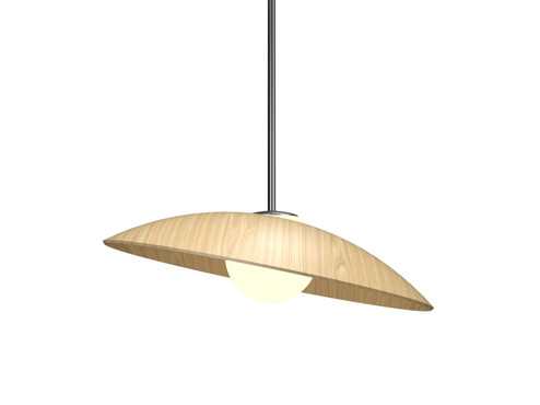 Oyster One Light Pendant in Sand (486|151545)