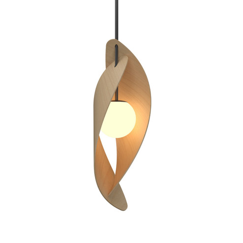 Oyster One Light Pendant in Maple (486|151234)