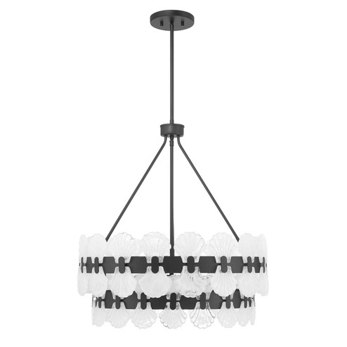 Bancroft Five Light Chandelier in Matte Black (51|13606589)