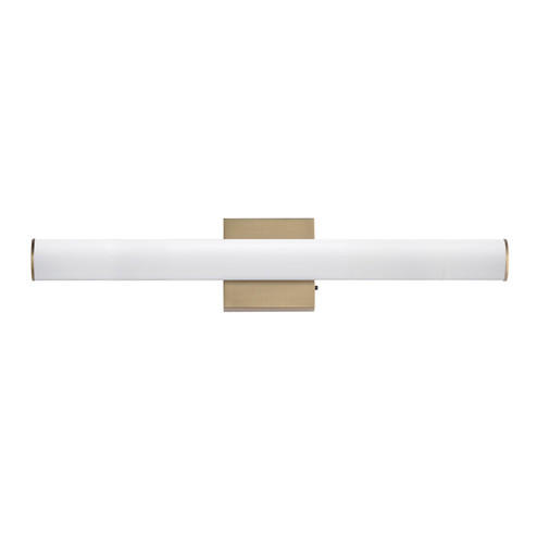 Rail 5CCT LED Bath Vanity in Natural Aged Brass (16|52152NAB)