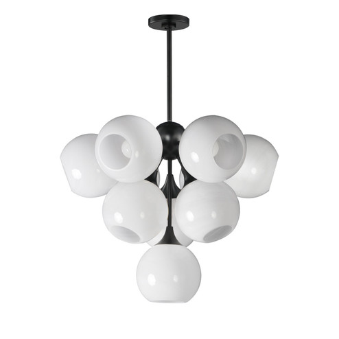 Neve Ten Light Pendant in Black (16|21228MRBK)
