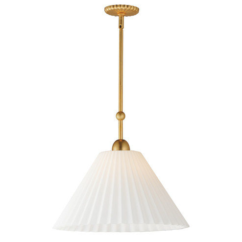 Kismet One Light Pendant in Gold Leaf (16|18319SWGL)