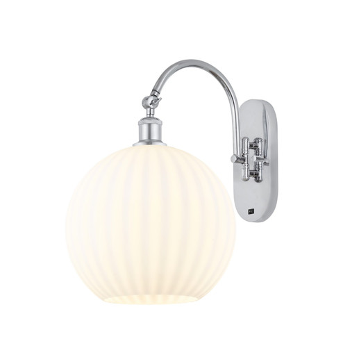 Ballston One Light Wall Sconce in Polished Chrome (405|9181WPCG121712WV)