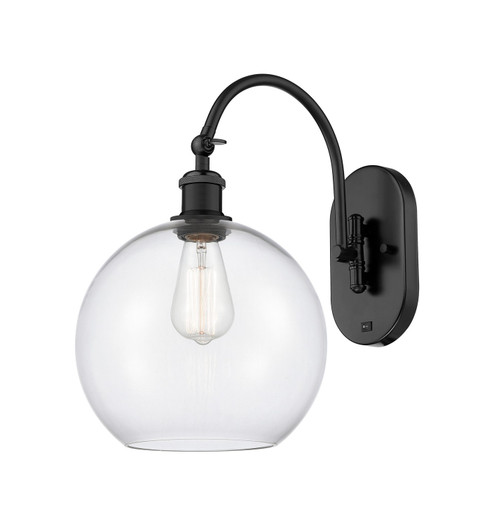 Ballston One Light Wall Sconce in Matte Black (405|9181WBKG12210)